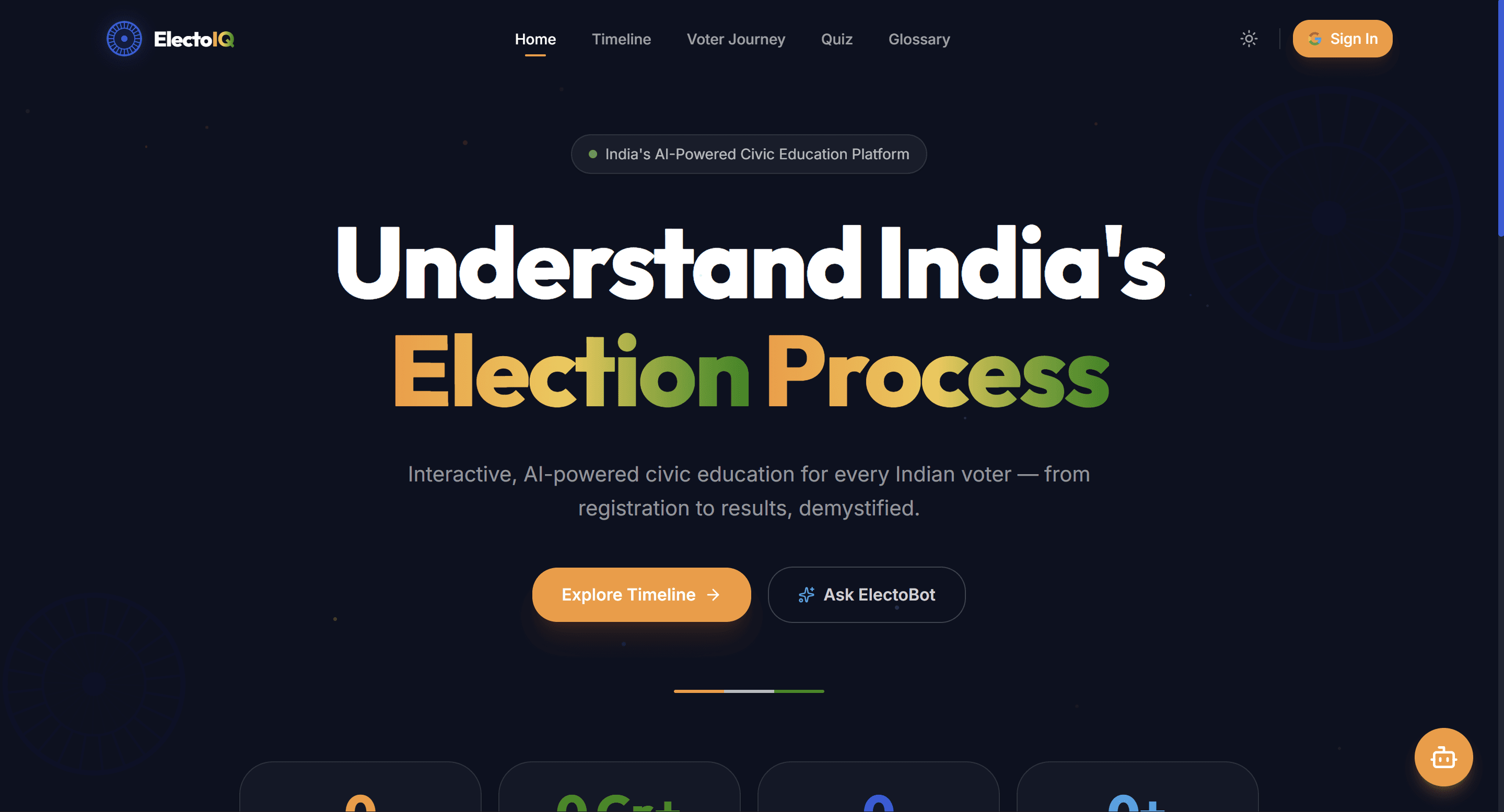 ElectoIQ preview 1